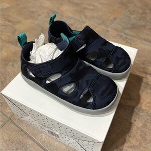 Ten Little Summer Sandals Navy/Camo